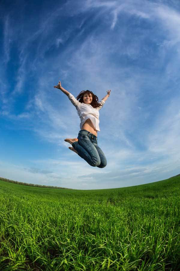 Happy Woman Who Quit Smoking